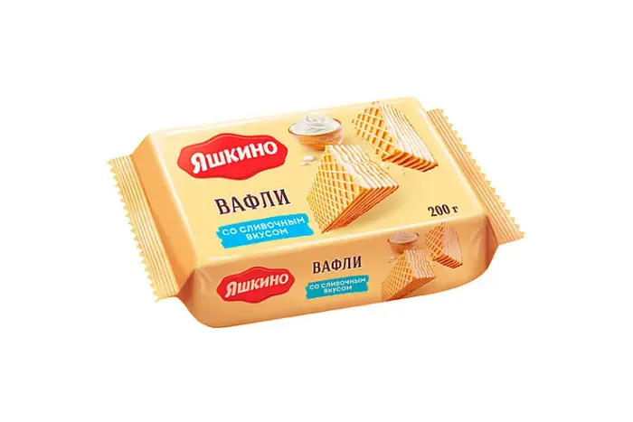 Печень Яшкино Вафли 200гр 