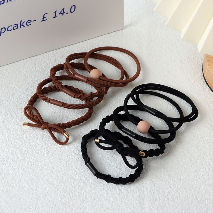 Simple Hair Tie Set 5 PCS