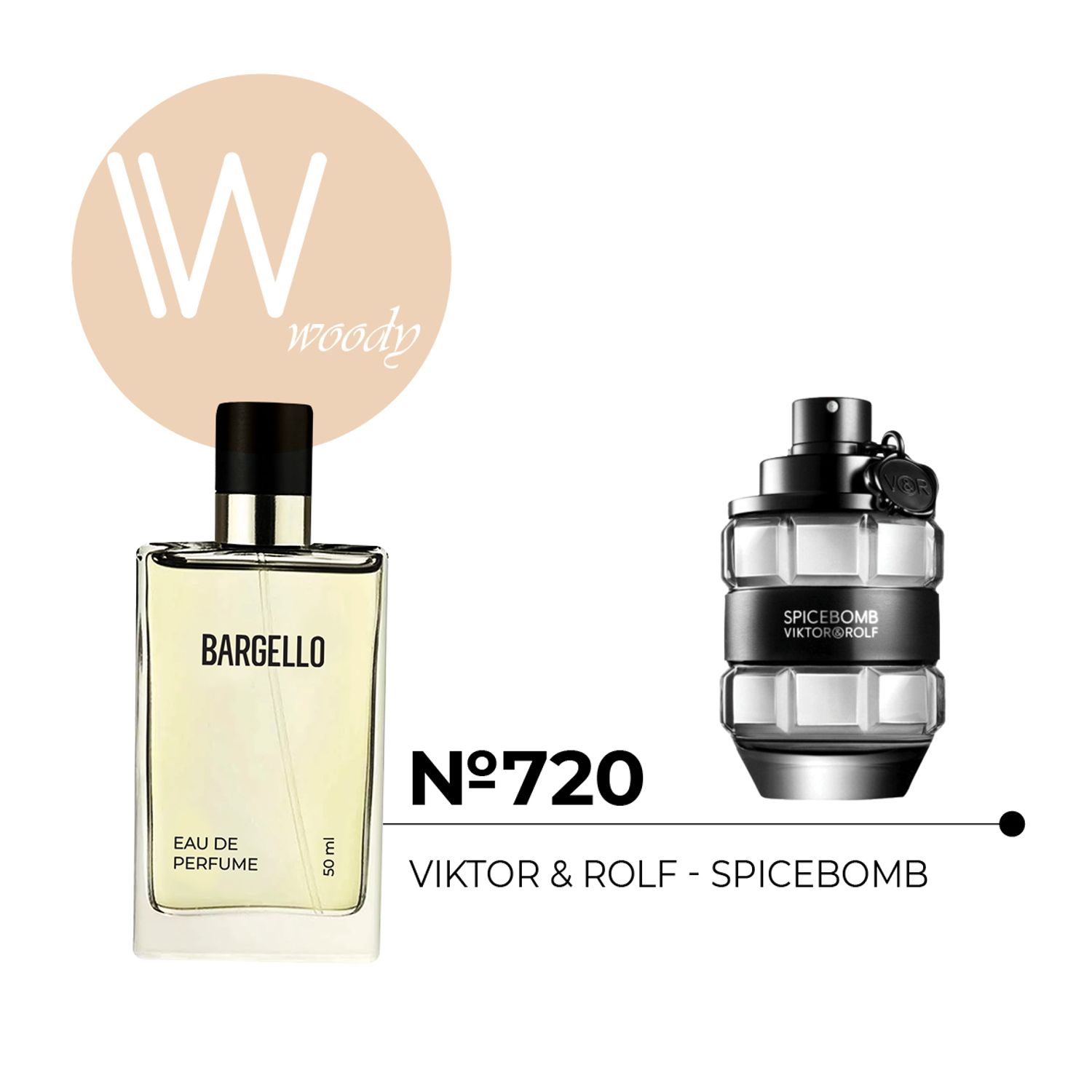 №720 for men 50 ml /VIKTOR&ROLF - SPICEBOMB/