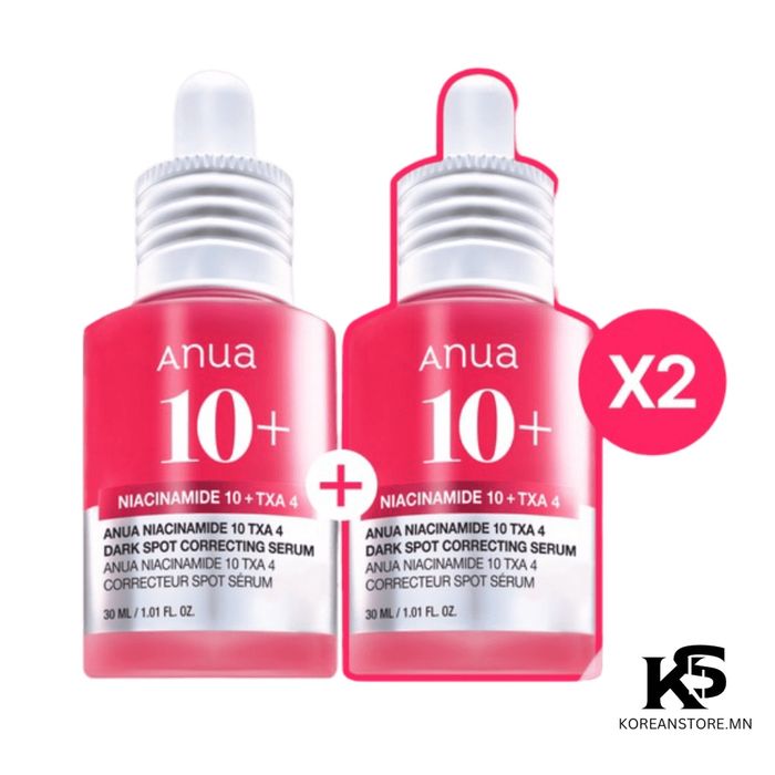 Anua 10+ TXA4 Serum (1+1)