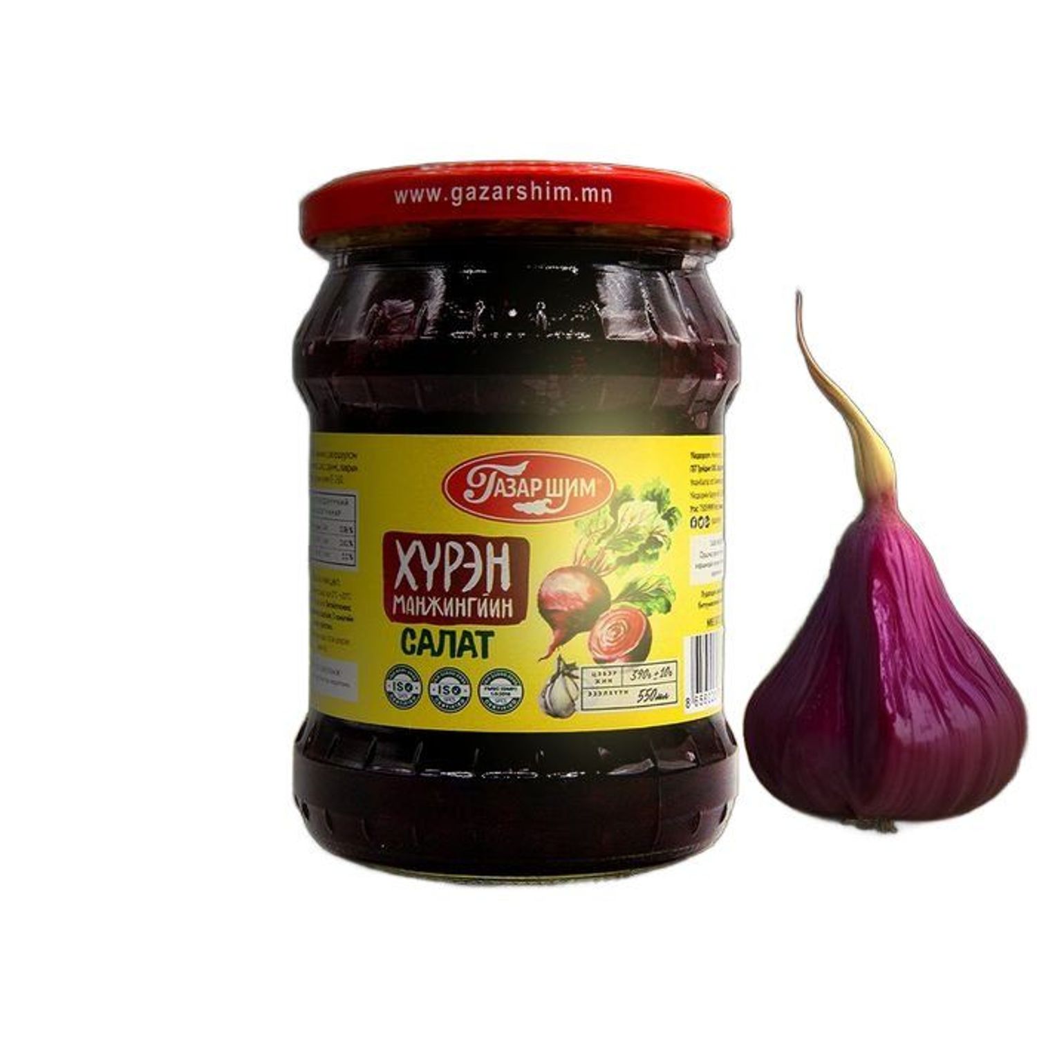 Салат Газар шим хүрэн манжин 550мл