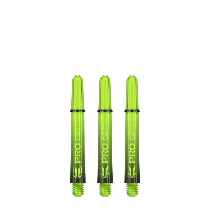 Target Pro Grip Sera Shafts - Black & Lime Green