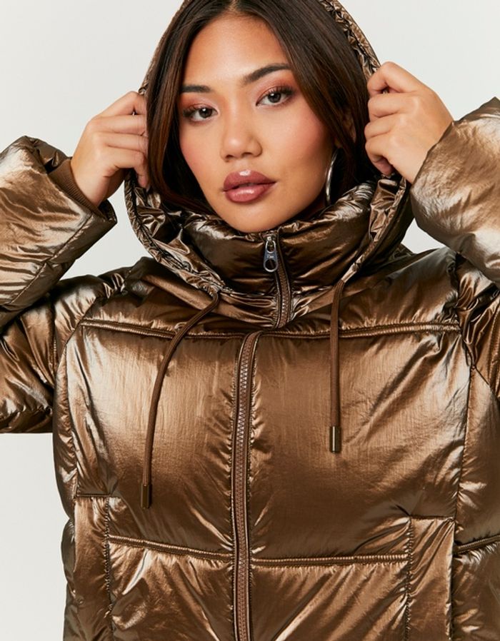 Brown Puffer Jacket