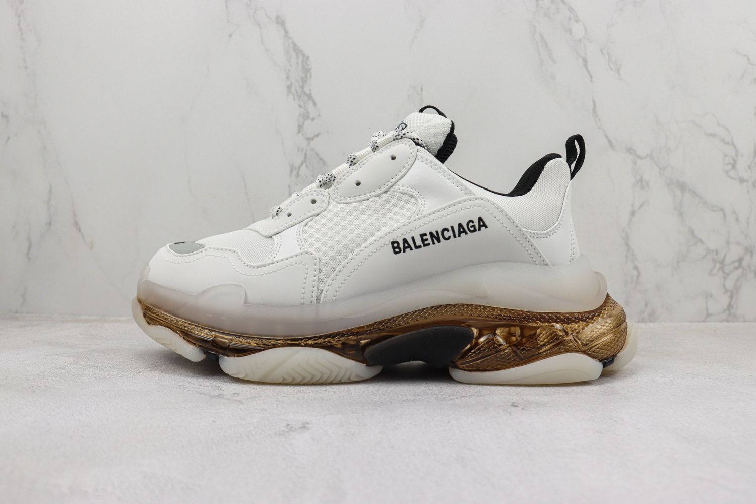 Balenciaga Triple S Sneaker 'Clear Sole - White Grey'