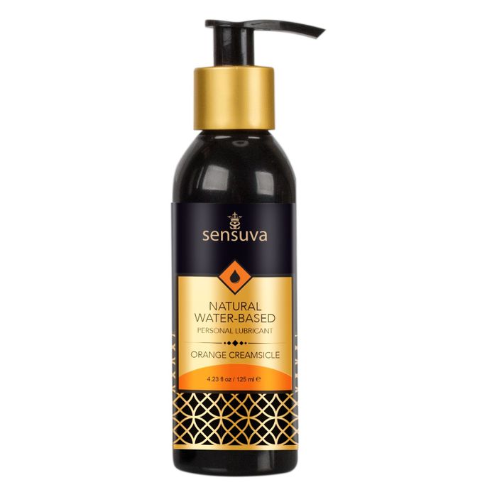 Natural Water-Based Personal Lubricant - Orange Creamsicle