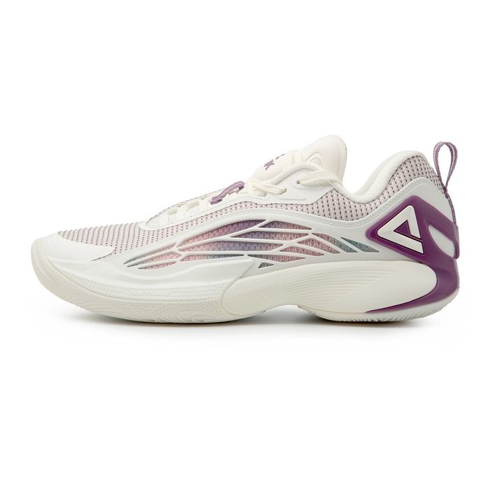 jose alvarado white purple basketball shoes
