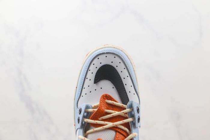 Nike SB Dunk Low Totel Orange Green Blue Black 