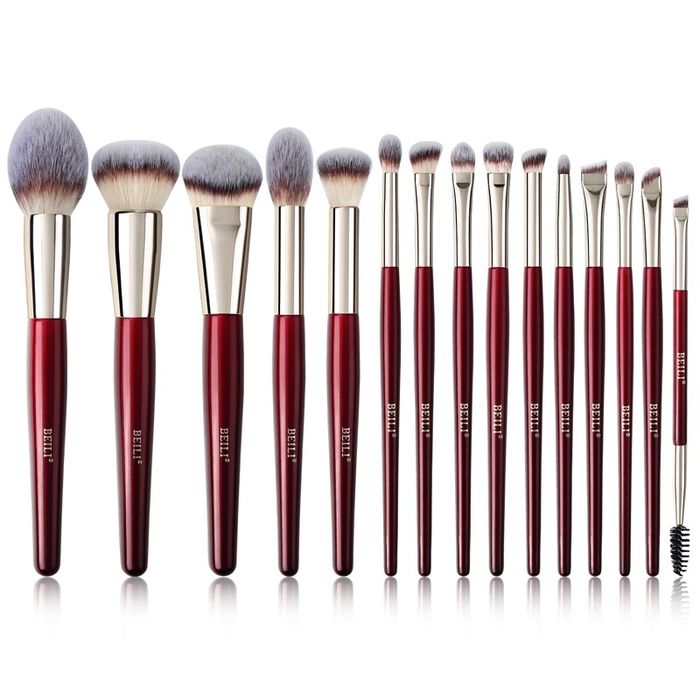 Beili 15 pcs makeup brush set 