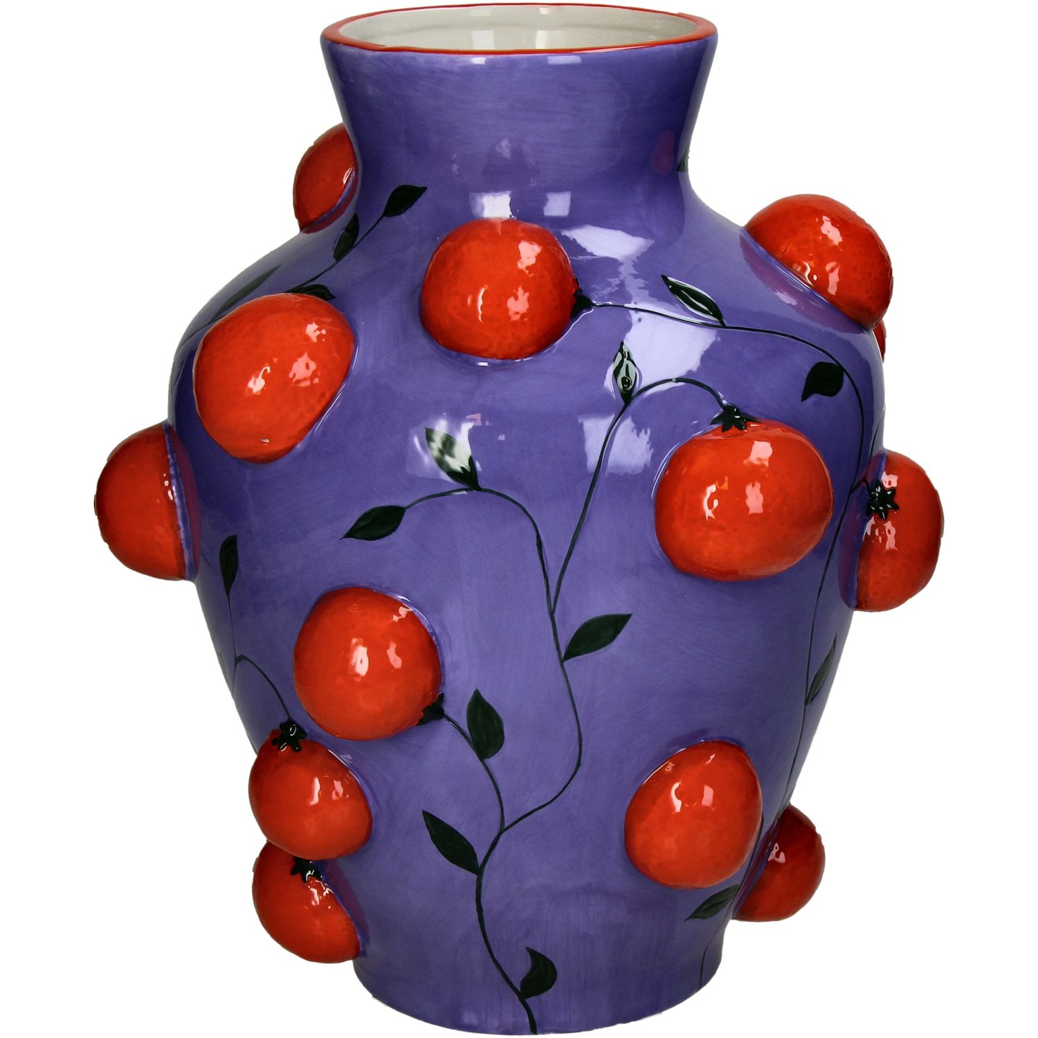 Нил ягаан өнгийн цэцгийн ваар