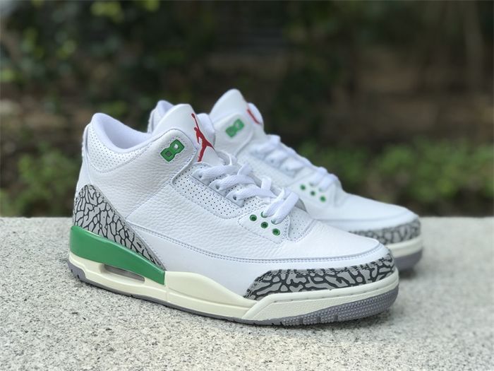 Jordan 3 Retro Lucky Green (Women's)