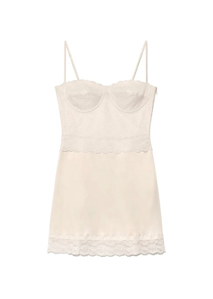 ANGEL DREAM SLIP DRESS - WHITE