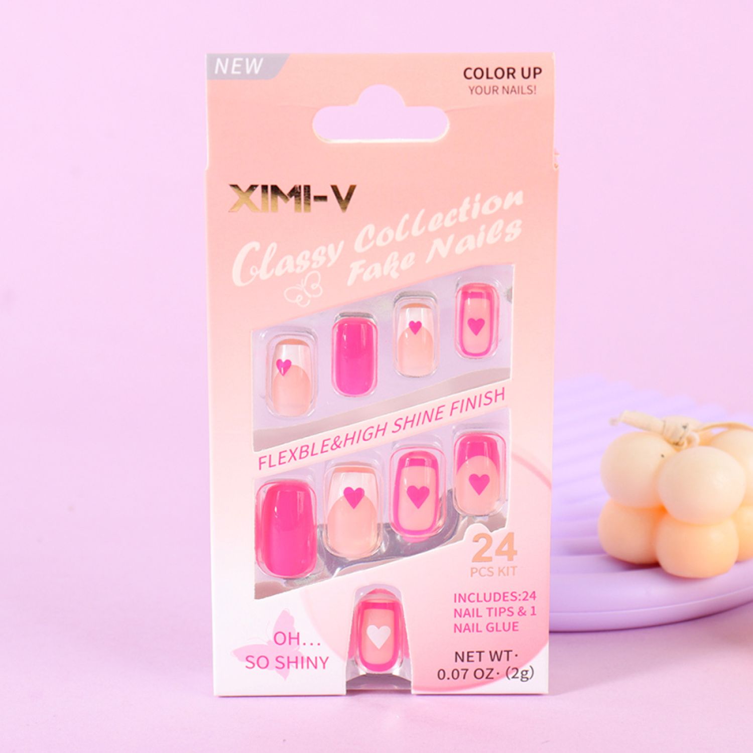 Classy Collection Fake Nails 24 Pcs #2