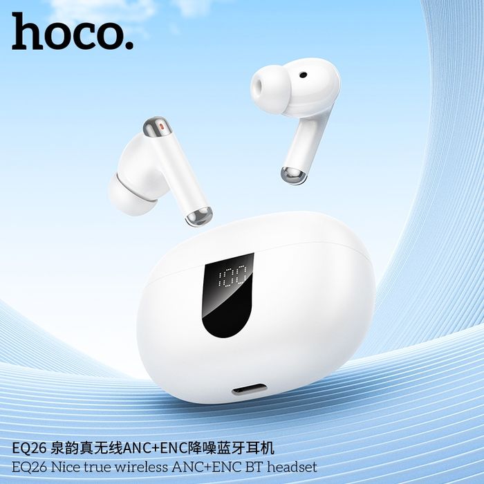 Hoco EQ26  wireless ANC+ENC BT чихэвч