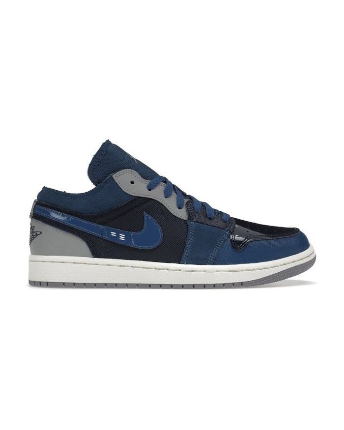 Jordan 1 Low SE Craft Obsidian French Blue Ashen Slate White