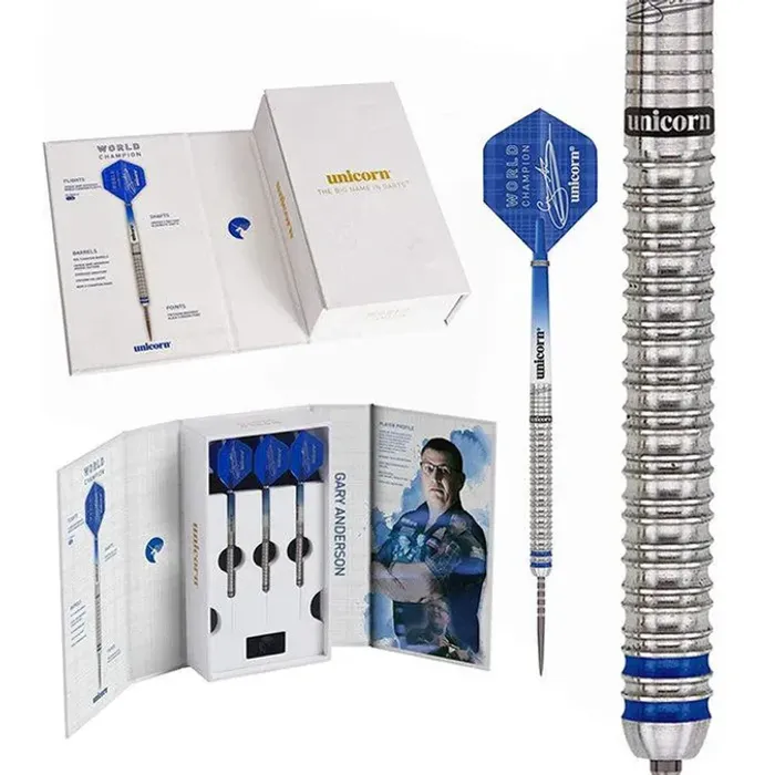 UNICORN Gary Anderson Phase 3 Deluxe World Champion 90% - Steel Tip