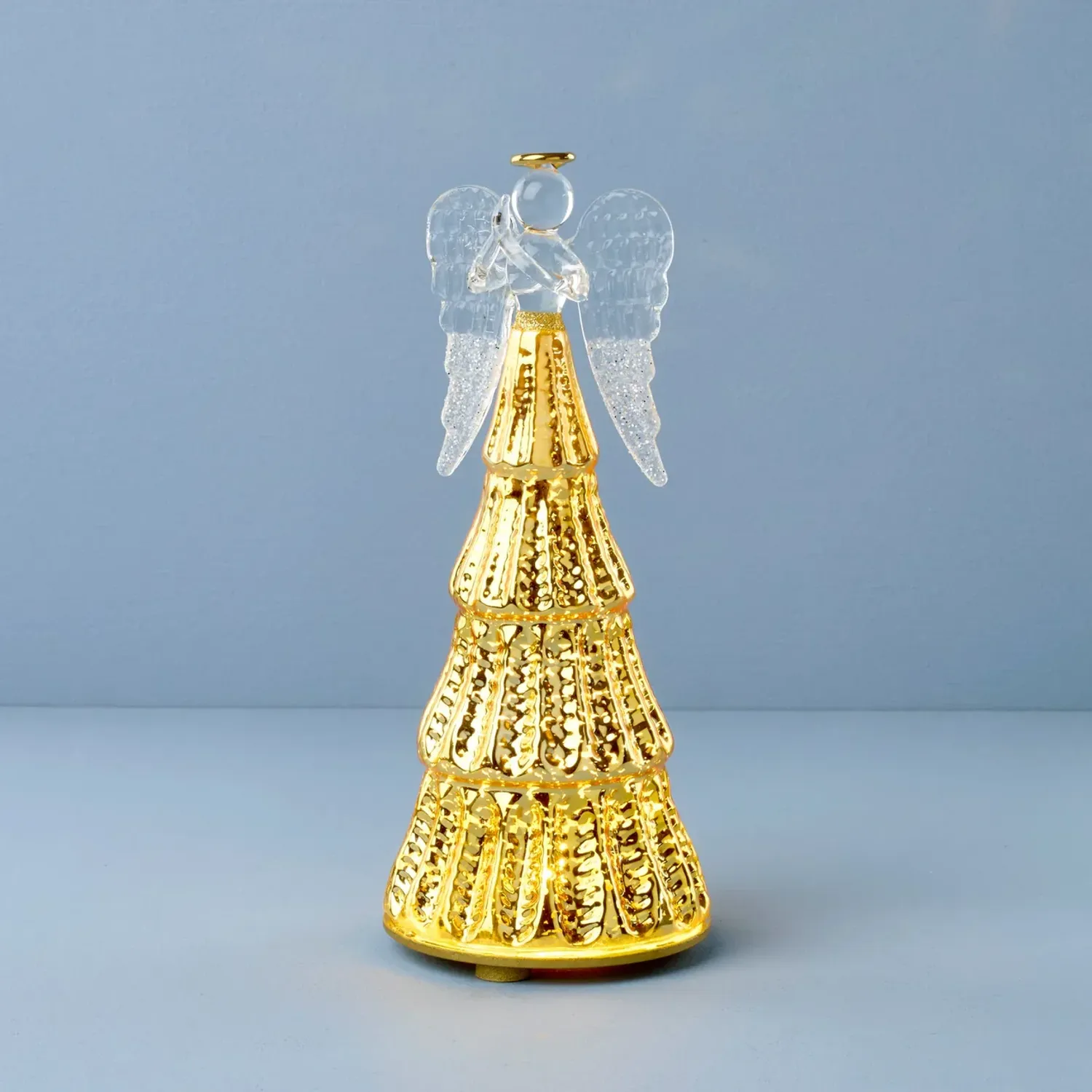 Radiant Light Lit Angel Figurine