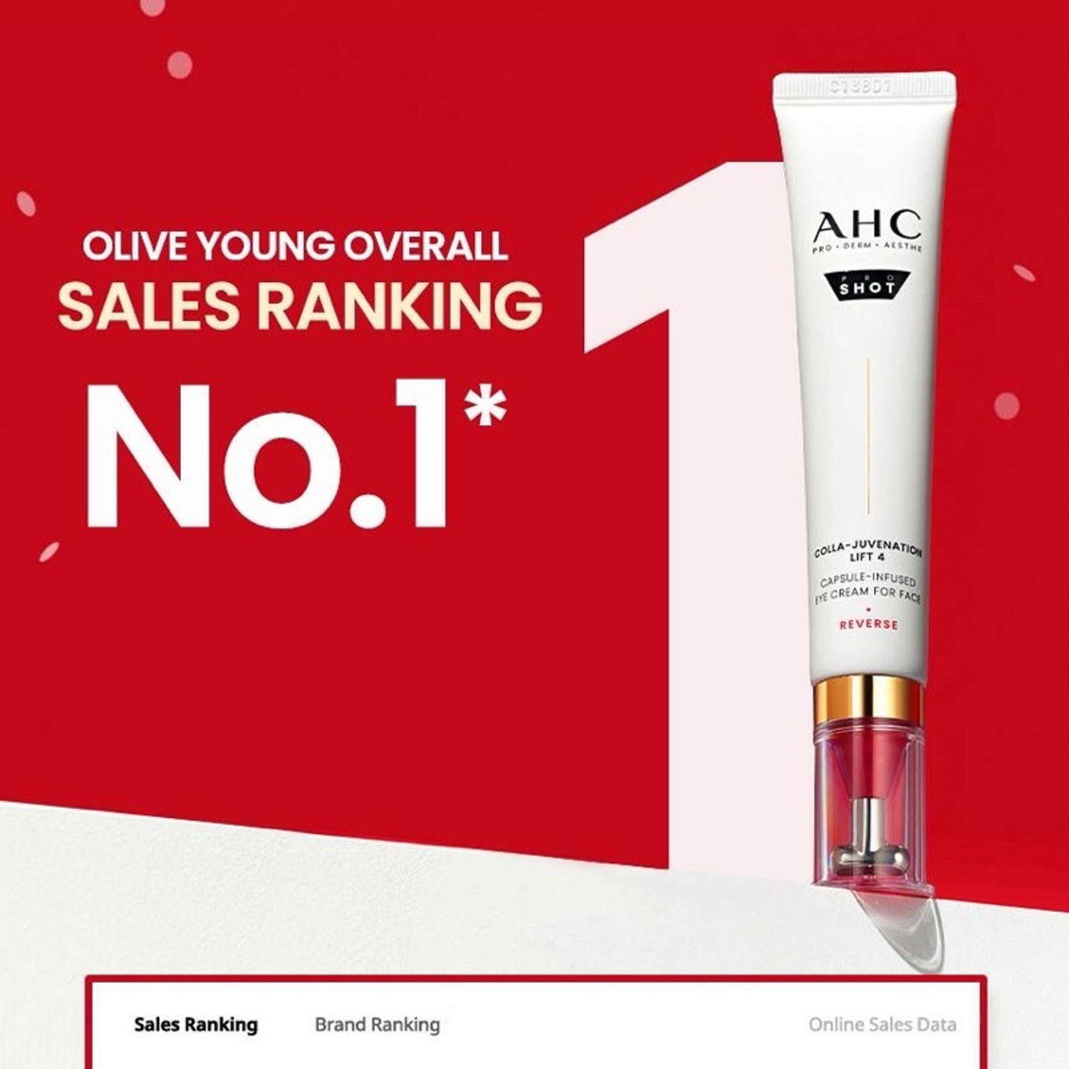 AHC PRO SHOT EYE CREAM FOR FACE