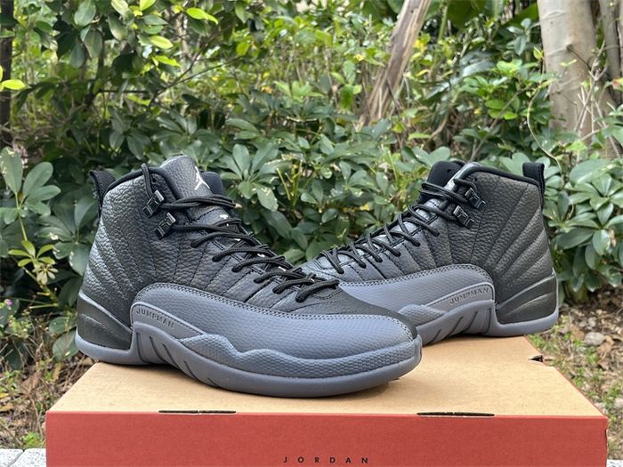 Air Jordan 12 "Black Wolf Grey”