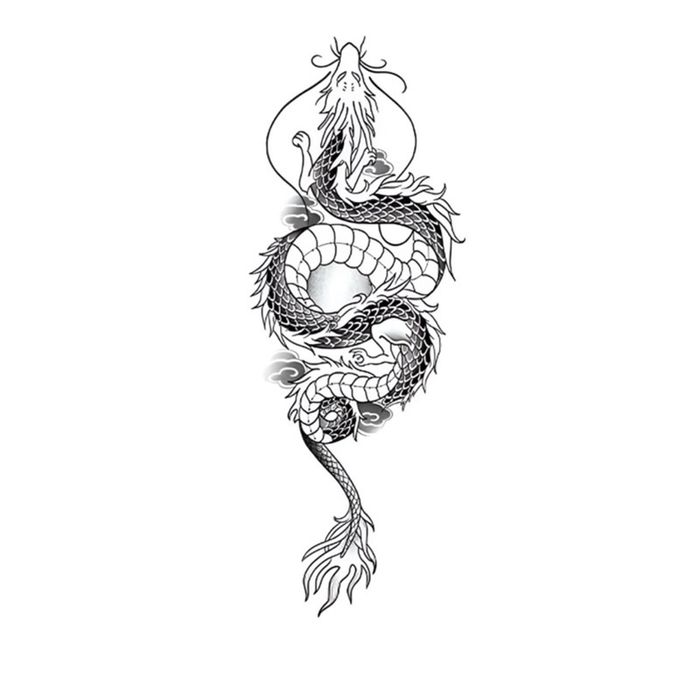 Дал Мөрний Луу Усан шивээс