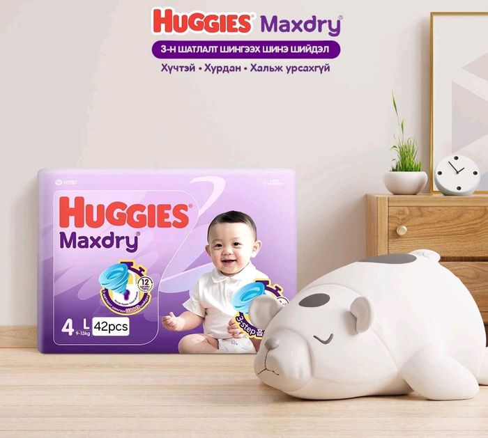 Живх Huggies өмсдөг L/42ш