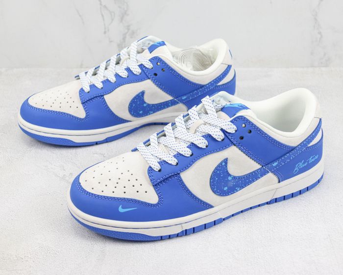 Nike SB Dunk Low White Navy Blue 