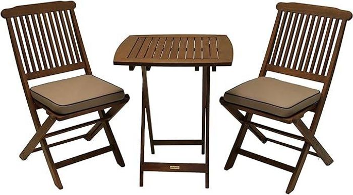 Гадны тавьдаг сандал ширээний 3 хос 212439 OUTDOOR INTERIORS LLC