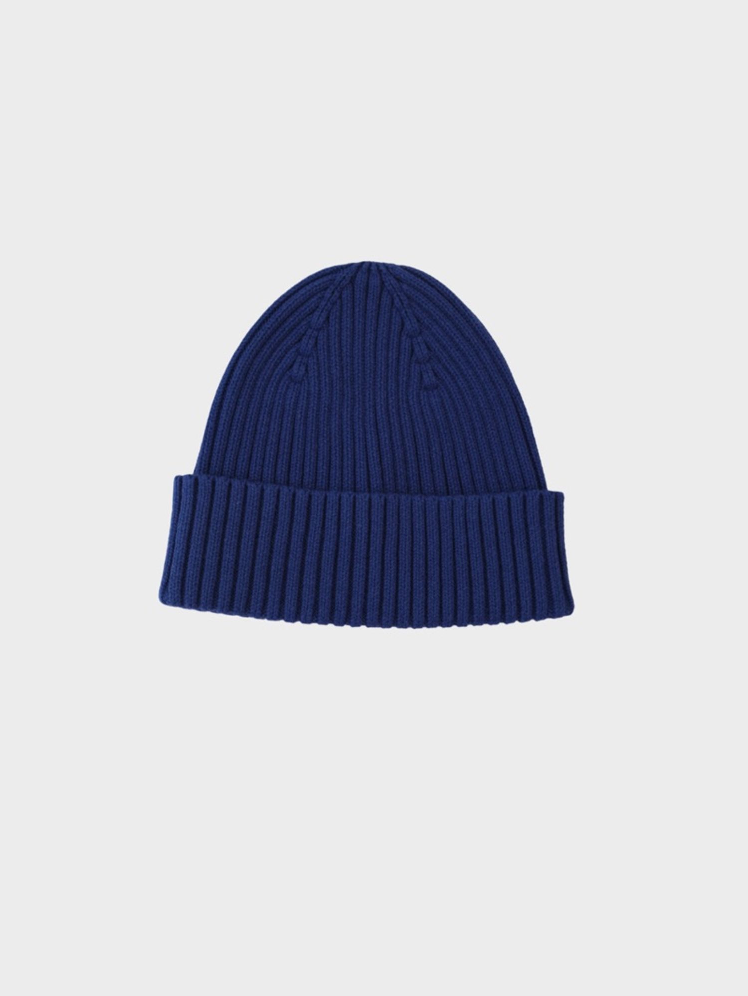 Cotton beanie-blue