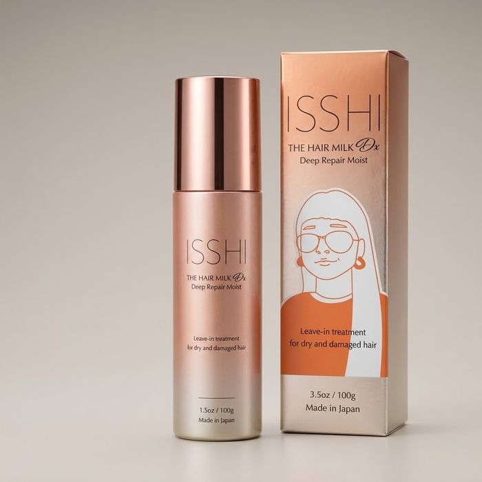 ISSHI үсний сүүн тос, гүн сэргээгч (The Hair Milk DX Deep Repair)