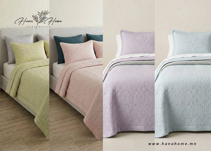 Tencel Оддын хээтэй, зөөлөн өргөн орны бүтээлэг