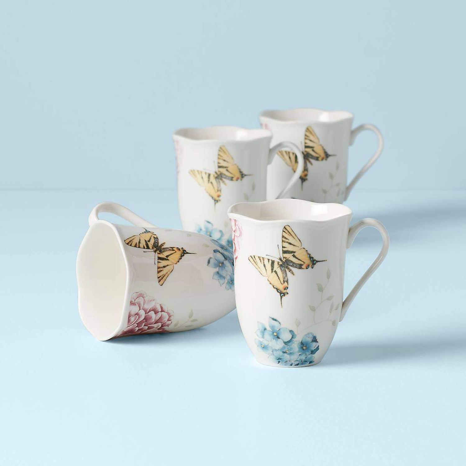 BUTTERFLY MDW HYDR DW MUG S/4