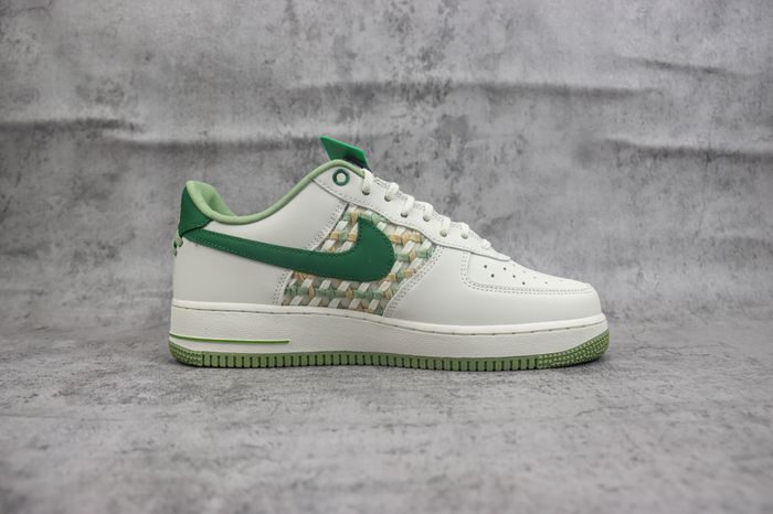 Nike Air Force 1 Low '07 Premium NAI-KE Bamboo Weave Sail Gorge Green
