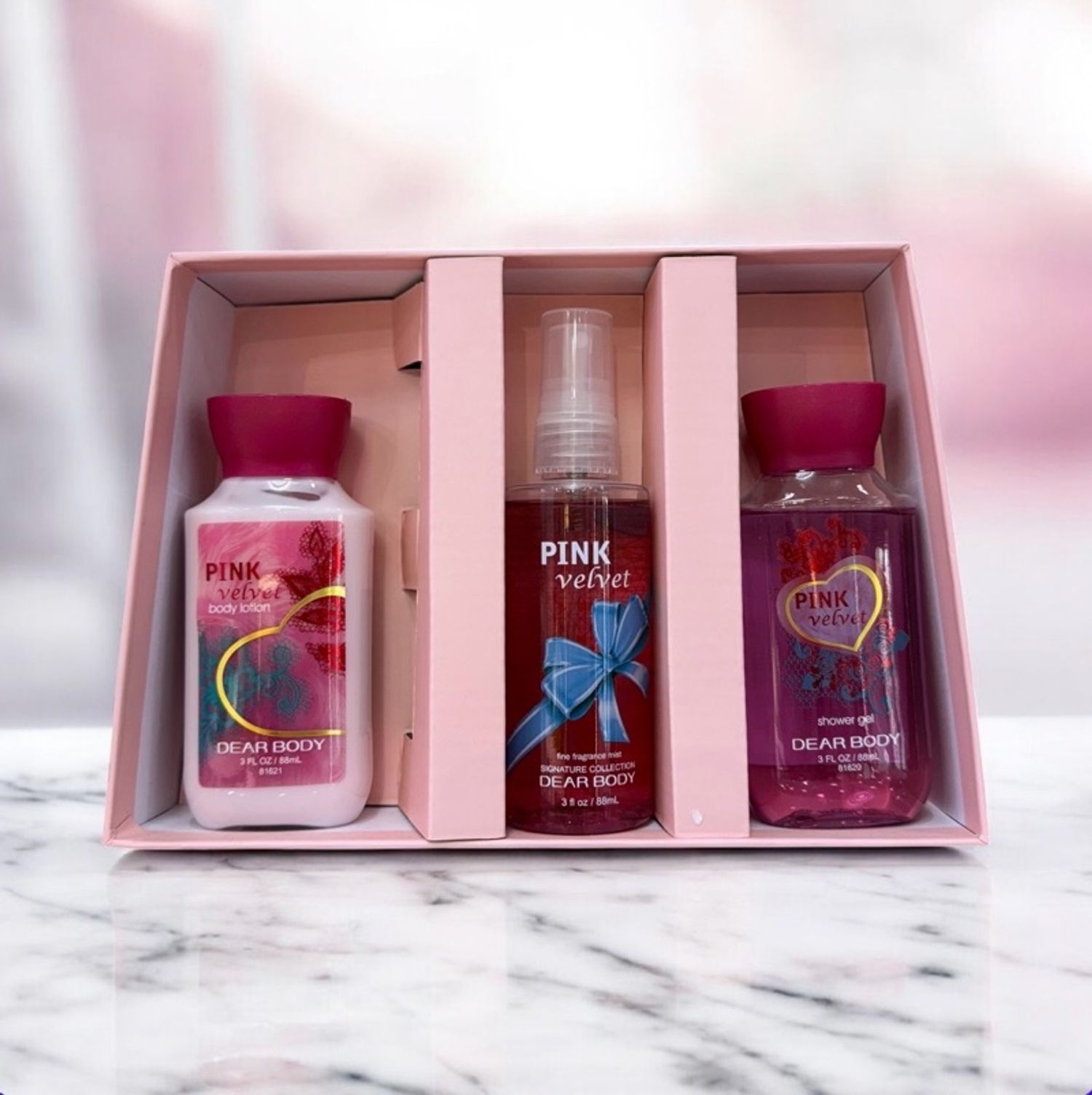 PINK VELVET (Travel/Small set)