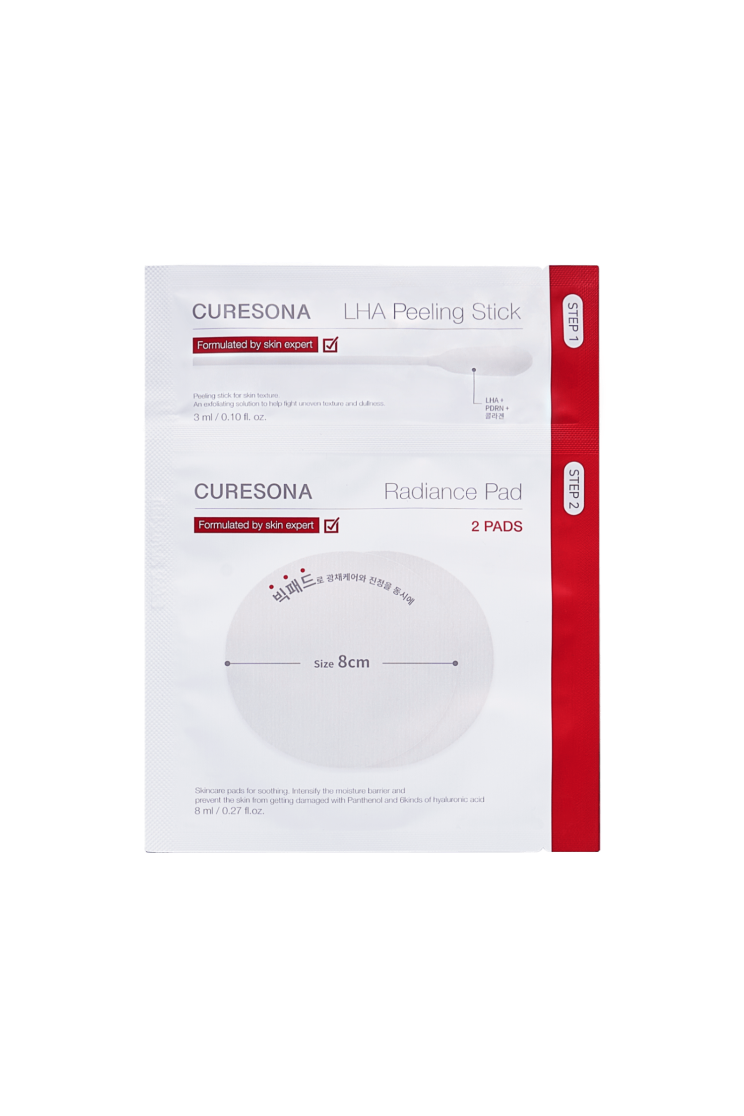 LHA Peeling Stick & Radiance Pad