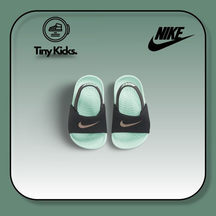 Nike Kawa Neon Green Slide