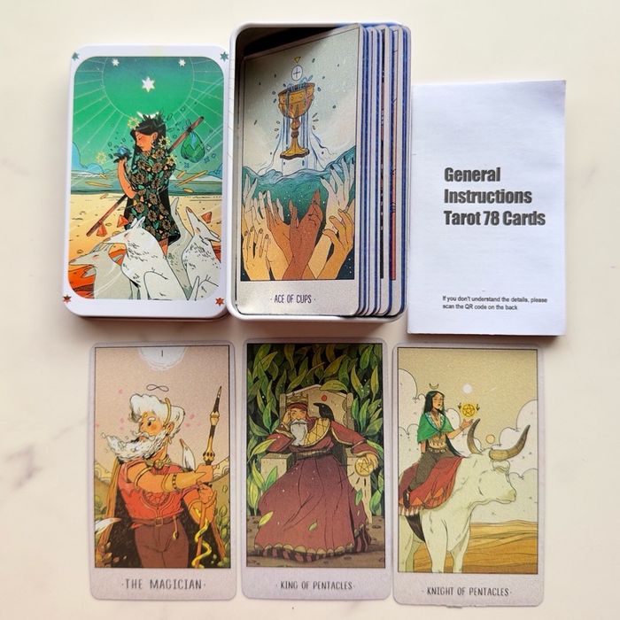 White Numen Tarot (төмөр савтай)