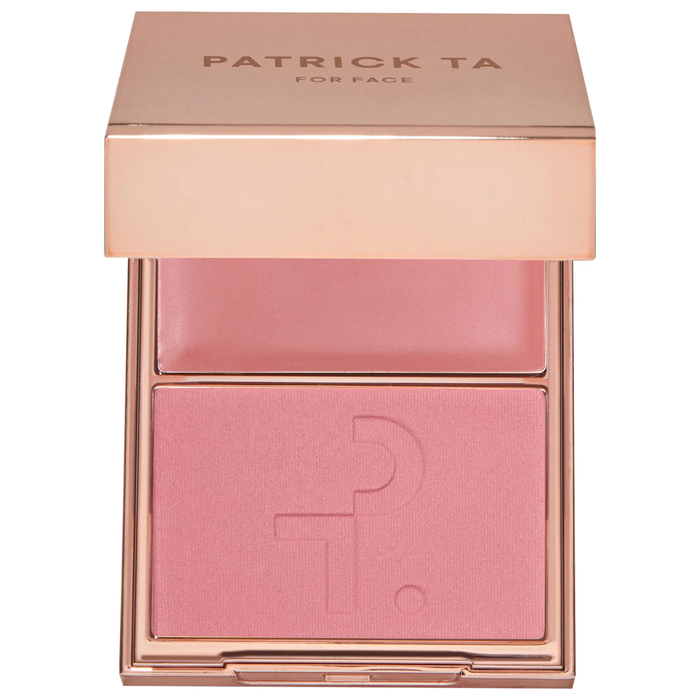 PATRICK TA  Major Headlines Double-Take Crème & Powder Blush Duo