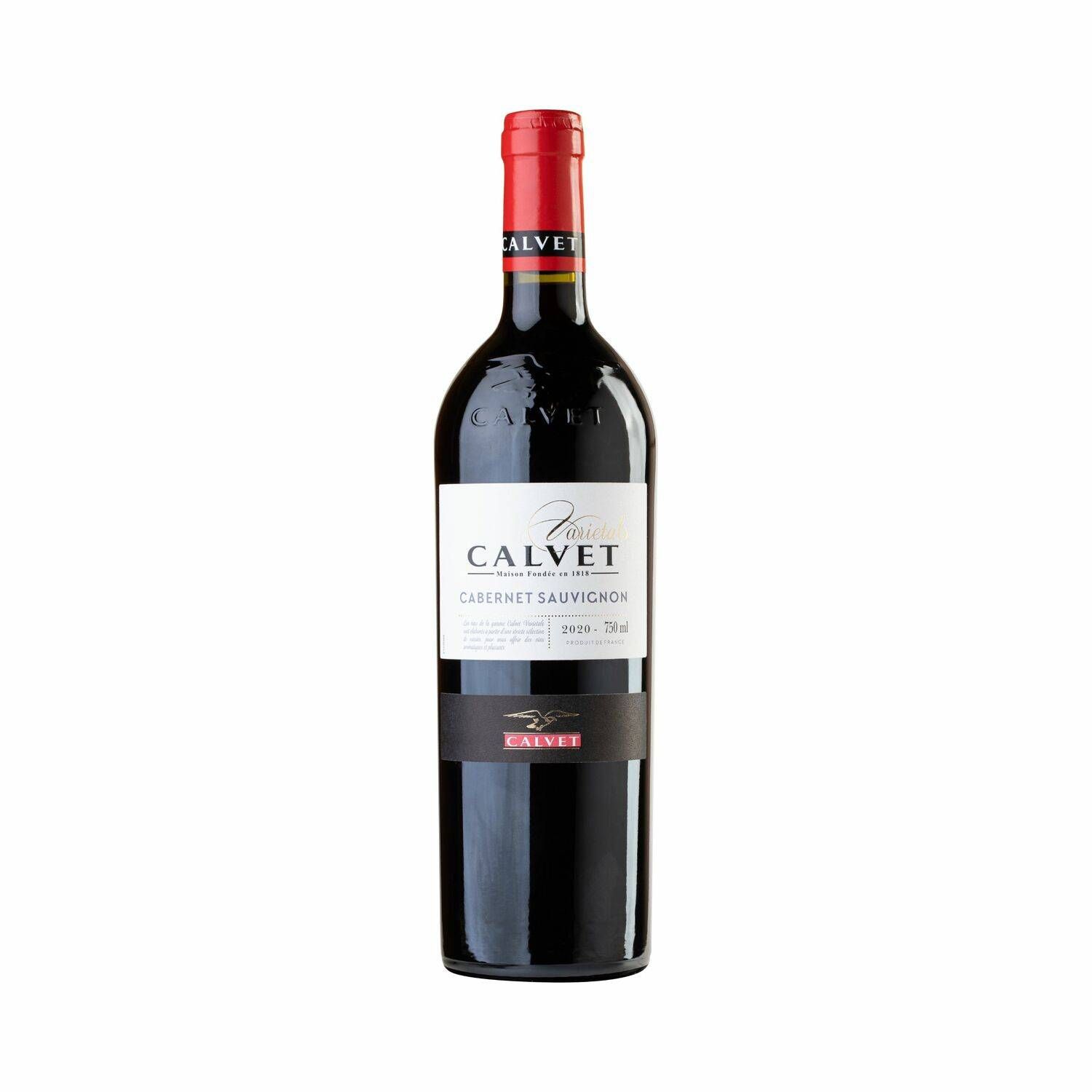 Calvet Varietals Cabernet Sauvignon Vin de Pays 0.75L