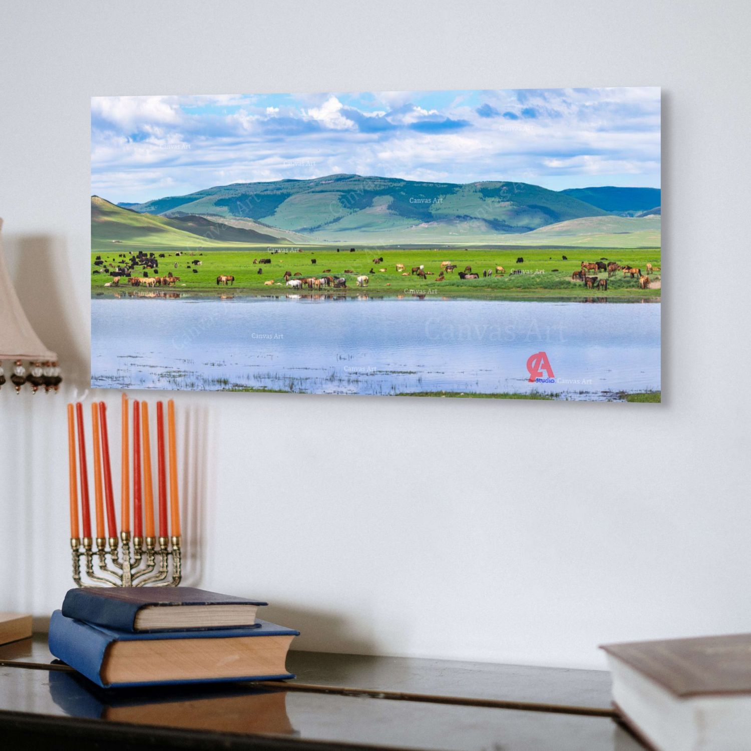 Халиун морьт