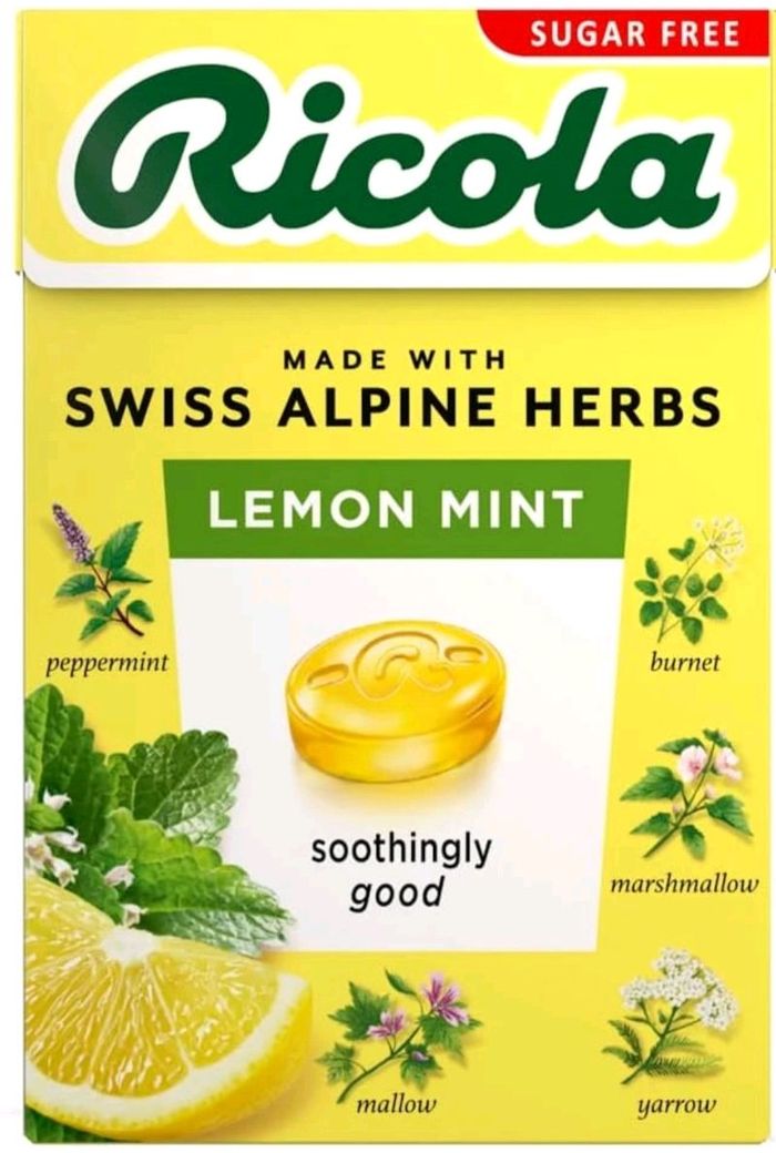 Япон хоолойн гаан чихэр Ricola