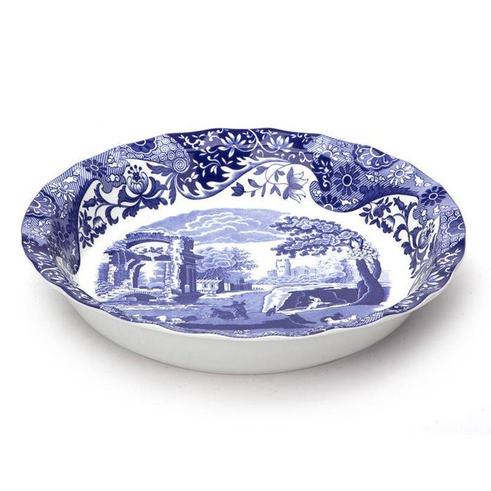 Pie Dish_BLI_26cm Blue Italian 