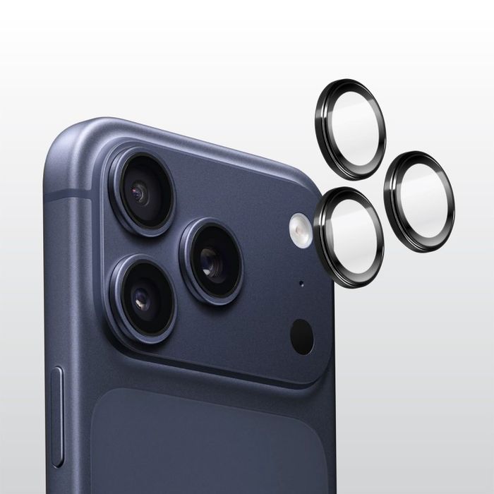 17 Pro/ Pro Max Aluminium camera ring Black
