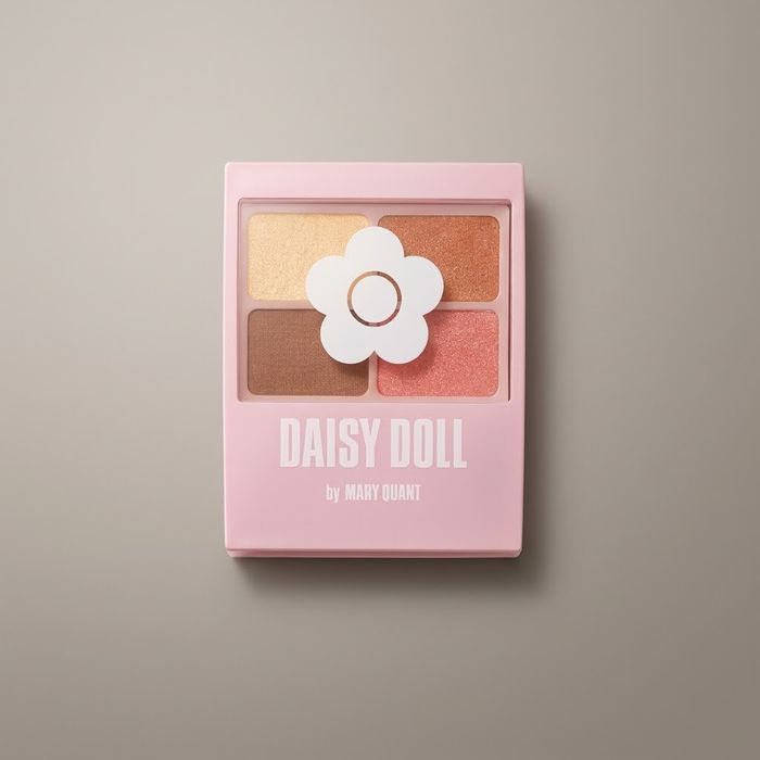 Daisy Doll нүдний будгийн палитр BR-02 дулаан бор, 4 өнгө