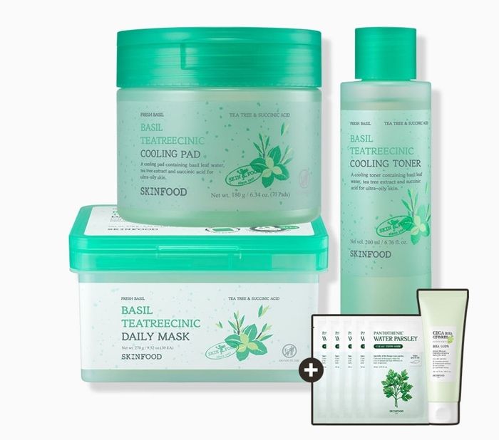 Skin food🌿🌿 Basil teatree set