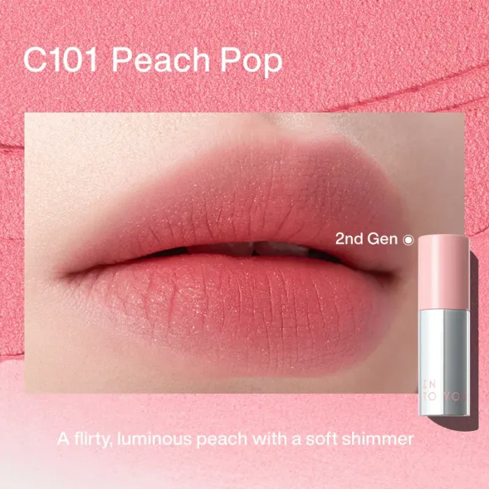 INTO YOU Airy Touch Moisture Lipstick Mud / C101 /