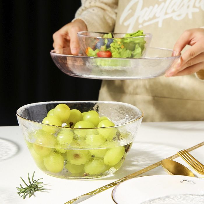 Зууш таваг нарийн алтан хүрээтэй M