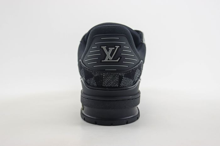 Louis Vuitton LV Trainer Damier Denim Black Sneaker