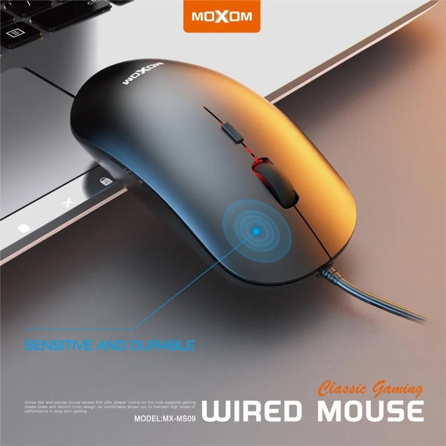 Moxom MS09 Утастай Оптик Хулгана