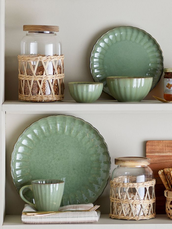 Чулуун хийцтэй саарал шөлний аяга Latina 