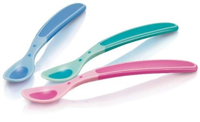  Nuby халуун мэдэрдэг 3 ш хоолны халбага, 4+сар Халбага  0509599 