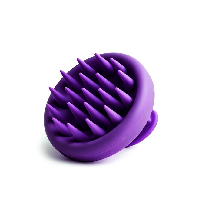 Scalp scrubber purple / Хуйх массажлагч нил ягаан